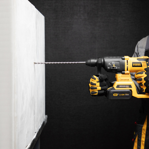 Бур по бетону, двойная спираль, три пылеотводящие кромки, 12 x 260 мм DENZEL купить в Москве с доставкой по всей России | ProtosMarket.ru