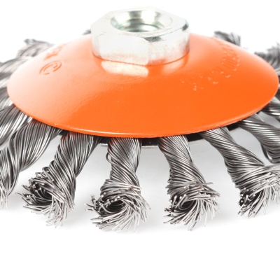 Щетка тарельчатая витая (115 мм, М14) купить в Москве с доставкой по всей России | ProtosMarket.ru