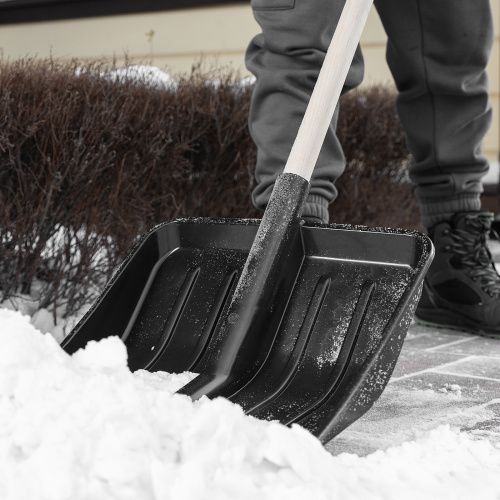 Лопата для уборки снега, полипропилен, 405х410 мм, без черенка купить в Москве с доставкой по всей России | ProtosMarket.ru
