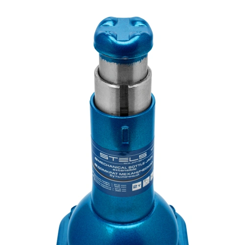 Домкрат механический бутылочный, 2 т, h подъема 180-395 мм, 2 части (домкрат, ручка) Stels по ценам производителя в Москве с доставкой по всей России