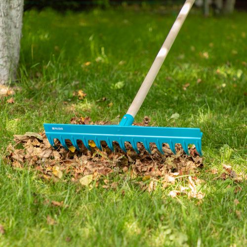 Грабли пластиковые, 430 мм, 13 прямых зубьев, усиленные, без черенка, Luxe, Palisad купить в Москве с доставкой по всей России | ProtosMarket.ru