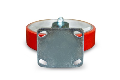 Колесо большегрузное неповоротное FCp 80 200 мм полиуретановое (N) купить в Москве с доставкой по всей России | ProtosMarket.ru