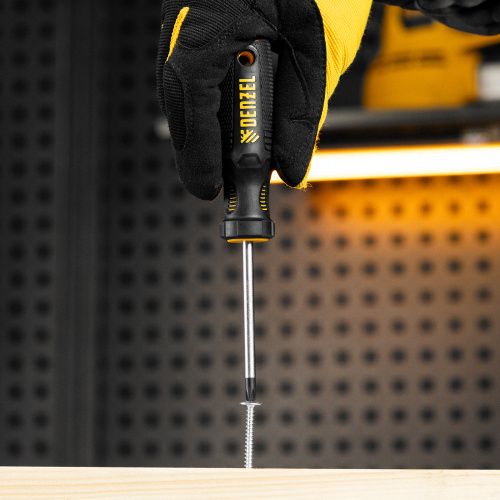 Отвертка, PH1х75 мм, S2, 3к рукоятка Denzel купить в Москве с доставкой по всей России | ProtosMarket.ru