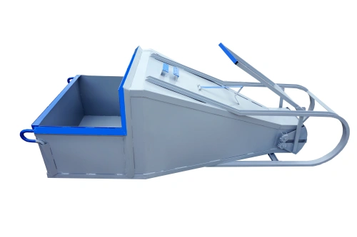 Бадья для бетона «Туфелька» 1,6 с одночелюстным затвором и рычажным приводом купить в Москве с доставкой по всей России | ProtosMarket.ru