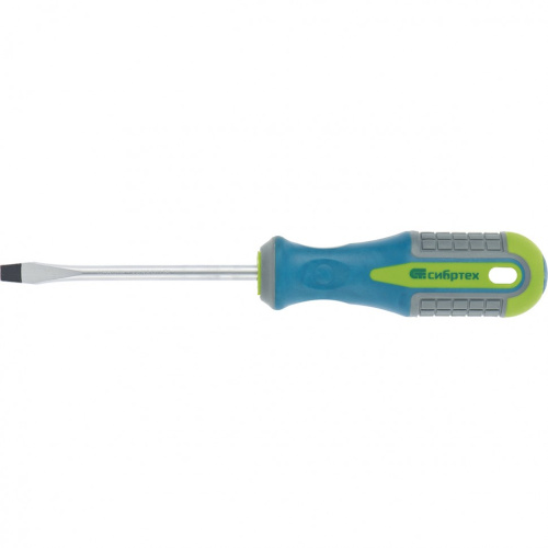 Отвертка, SL6 х 100 мм, CrV, трехкомпонентная рукоятка Сибртех купить в Москве с доставкой по всей России | ProtosMarket.ru
