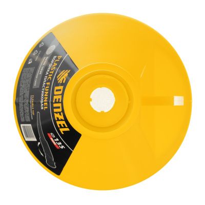 Воронка пластиковая 135 мм с металлическим ситом и гибким наконечником Denzel купить в Москве с доставкой по всей России | ProtosMarket.ru