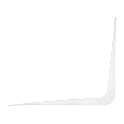 Кронштейн угловой с ребром, 100 х 125 мм, белый Сибртех купить в Москве с доставкой по всей России | ProtosMarket.ru