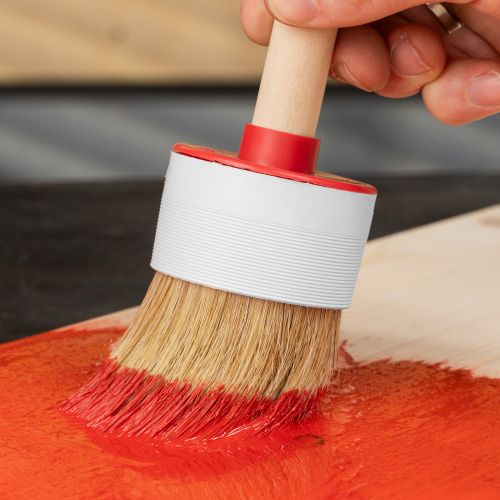 Кисть круглая №18 (60 мм) натуральная щетина, деревянная ручка MTX купить в Москве с доставкой по всей России | ProtosMarket.ru