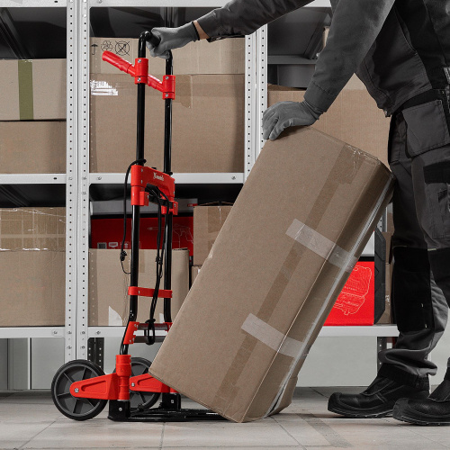 Тележка хозяйственная, складная, 2 колесная, грузоподъемность 150 кг Matrix по ценам производителя в Москве с доставкой по всей России