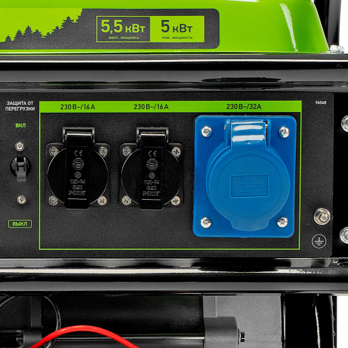 Генератор бензиновый БС-6500Э, 5.5 кВт, 230В, четырехтактный, 25 л, электростартер Сибртех купить в Москве с доставкой по всей России | ProtosMarket.ru