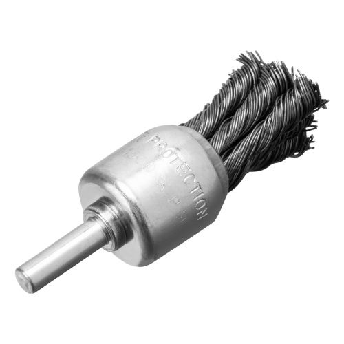 Щетка для дрели, 25 мм, "чашка" со шпилькой, крученая металлическая проволока Matrix купить в Москве с доставкой по всей России | ProtosMarket.ru