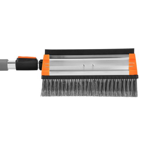 Щетка-сметка для снега со скребком и водосгоном, телескопическая, поворотная голова Stels купить в Москве с доставкой по всей России | ProtosMarket.ru