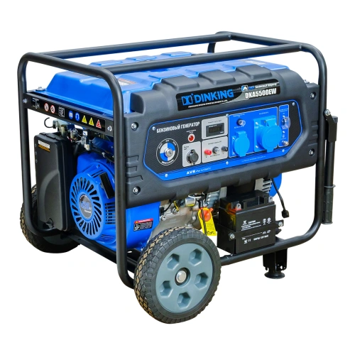 Генератор бензиновый Dinking DKA5500EW (5,5кВт, электростартер, 15лс, колёса) купить в Москве с доставкой по всей России | ProtosMarket.ru