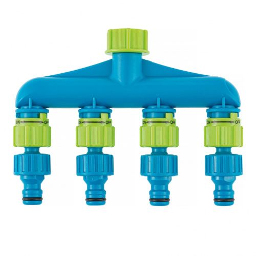 Разветвитель четырехканальный, пластиковый Palisad Luxe купить в Москве с доставкой по всей России | ProtosMarket.ru