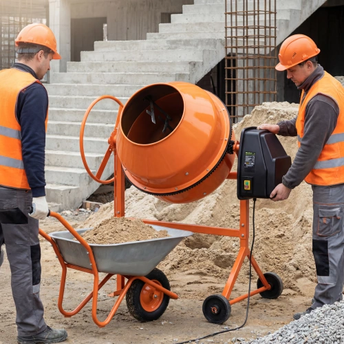 Бетоносмеситель БСН-180П, мощность 700 Вт, полиамидный венец Сибртех купить в Москве с доставкой по всей России | ProtosMarket.ru