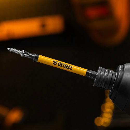 Бита PH2х90, сталь S2, цилиндр., 10 шт. Е 6,3 Denzel купить в Москве с доставкой по всей России | ProtosMarket.ru