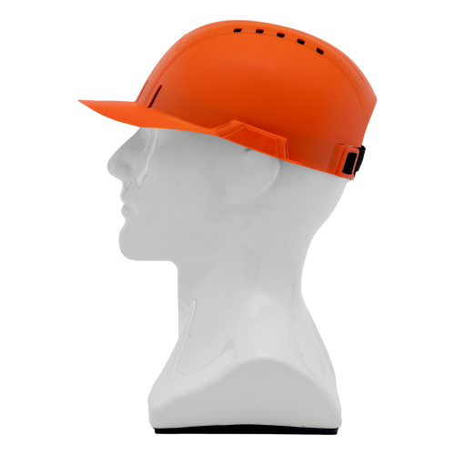 Каскетка защитная "Стиль", пластиковая, оранжевая Сибртех купить в Москве с доставкой по всей России | ProtosMarket.ru