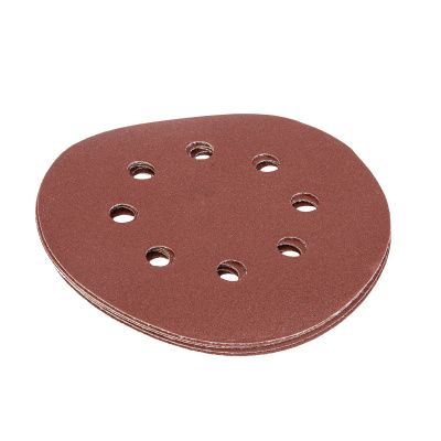 Круг абразивный на ворсовой подложке под "липучку", перфорированный, P 180, 125 мм, 5 шт Matrix купить в Москве с доставкой по всей России | ProtosMarket.ru