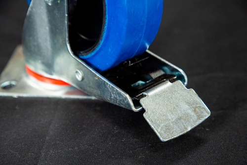 Колесо поворотное резина SRCLb 63 160 мм с тормозом (F) купить в Москве с доставкой по всей России | ProtosMarket.ru