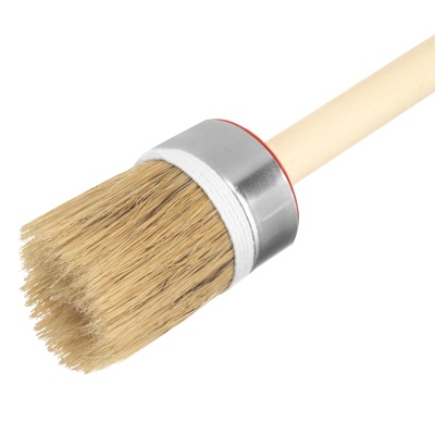 Кисть круглая, Профи №8 (35 мм), натуральная щетина, деревянная ручка MTX купить в Москве с доставкой по всей России | ProtosMarket.ru