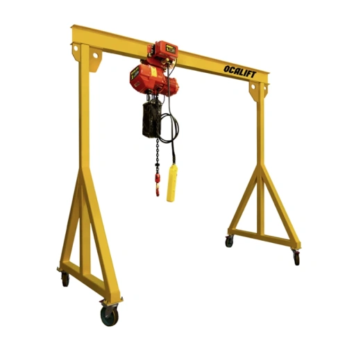 Мини-кран козловой МПУ 2т 4х4м с талью 380в купить в Москве с доставкой по всей России | ProtosMarket.ru