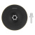 Тарелка опорная для дрели и УШМ с липучкой, 115 мм, твердая, с адаптером c М14 на d8 Denzel купить в Москве с доставкой по всей России | ProtosMarket.ru