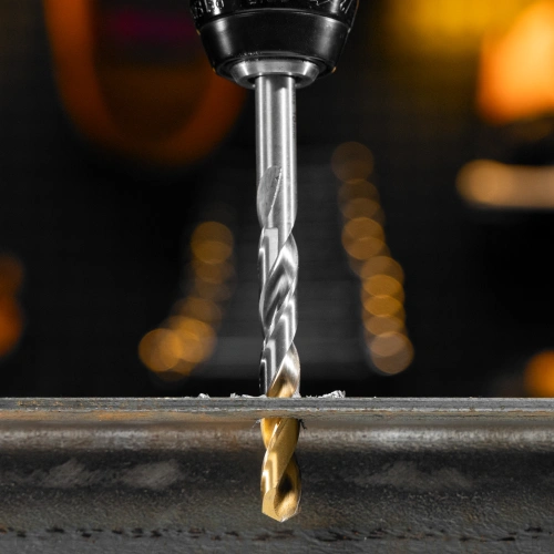 Набор сверл по металлу, 1-13 мм, Р6М5-TiN, Golden Tip, 25 шт Denzel купить в Москве с доставкой по всей России | ProtosMarket.ru