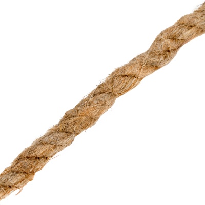 Веревка льнопеньковая, D 10 мм, L 10 м, крученая Россия Сибртех купить в Москве с доставкой по всей России | ProtosMarket.ru