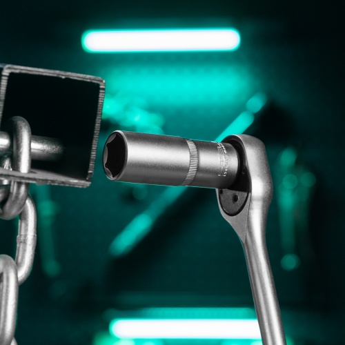 Головка торцевая удлиненная, 22 мм, шестигранная, CrV, под квадрат 1/2 Stels купить в Москве с доставкой по всей России | ProtosMarket.ru