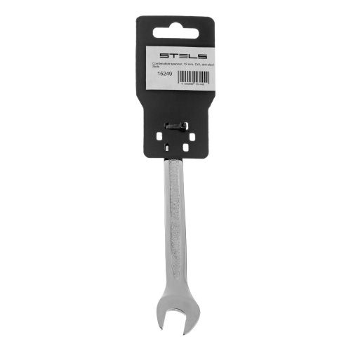 Ключ комбинированный, 12 мм, CrV, антислип Stels купить в Москве с доставкой по всей России | ProtosMarket.ru