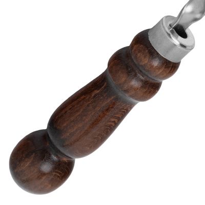 Шампур плоский, 600 х 10 х 2.5 мм, с деревянной лакированной рукояткой, нержавеющая сталь, Camping Palisad купить в Москве с доставкой по всей России | ProtosMarket.ru