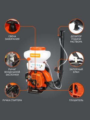 Опрыскиватель ранцевый PATRIOT PT 420 WF 12 купить в Москве с доставкой по всей России | ProtosMarket.ru
