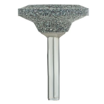 Шарошка абразивная, диск, 32 x 12 мм, для дрели,  хвостовик d6 мм, 63С Denzel купить в Москве с доставкой по всей России | ProtosMarket.ru