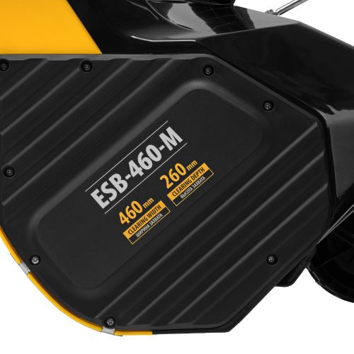 Электрическая снегоуборочная машина ESB-460-M, 1.8 кВт, металлический шнек, LED фара Denzel купить в Москве с доставкой по всей России | ProtosMarket.ru