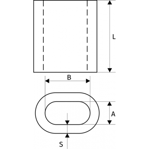Втулка алюминиевая DIN 3093, D = 13 мм купить в Москве с доставкой по всей России | ProtosMarket.ru