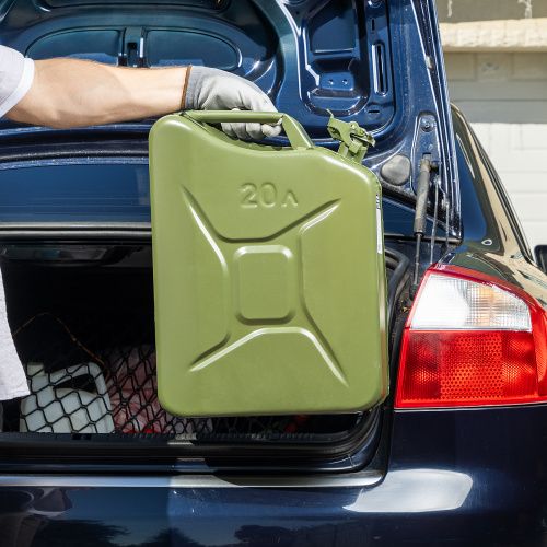 Канистра для топлива, металлическая, толщина стенок 0,8мм, 20 литров купить в Москве с доставкой по всей России | ProtosMarket.ru