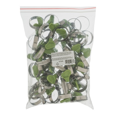 Хомуты металлические элемент крепления с формой ключа 20-32 мм, 50 штук в упаковке Сибртех купить в Москве с доставкой по всей России | ProtosMarket.ru