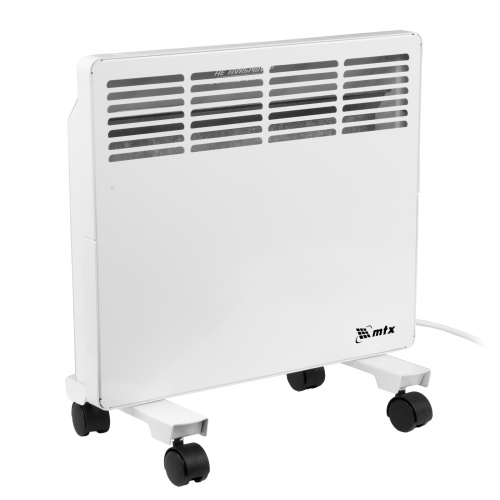 Конвектор электрический КМ-1000.1, 230 В, 1000 Вт, X-образный нагреватель, колеса, термостат // MTX купить в Москве с доставкой по всей России | ProtosMarket.ru