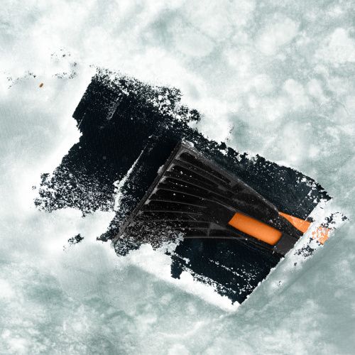 Щетка-сметка для снега со скребком, 400 мм Sparta купить в Москве с доставкой по всей России | ProtosMarket.ru