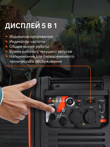 Генератор инверторный PATRIOT iGX 4000 AWSP купить в Москве с доставкой по всей России | ProtosMarket.ru