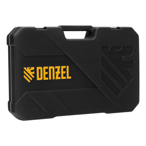 Набор инструментов, 1/2", 1/4", CrV, S2, пластиковый кейс, 100 предметов Denzel купить в Москве с доставкой по всей России | ProtosMarket.ru