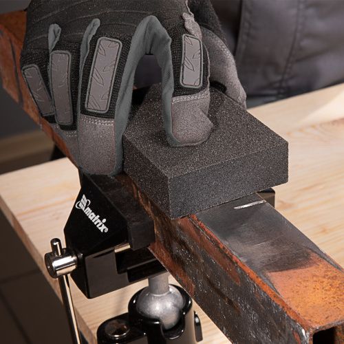 Губка для шлифования, 100 х 70 х 25 мм, средняя плотность, P 40 Matrix купить в Москве с доставкой по всей России | ProtosMarket.ru