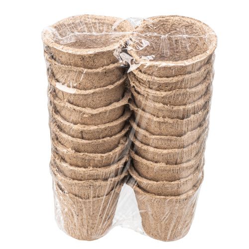 Горшочек для рассады, 60 х 60 мм, торфяной, 20 шт, купить в Москве с доставкой по всей России | ProtosMarket.ru