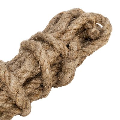 Веревка льнопеньковая, D 10 мм, L 6 м, крученая Сибртех купить в Москве с доставкой по всей России | ProtosMarket.ru