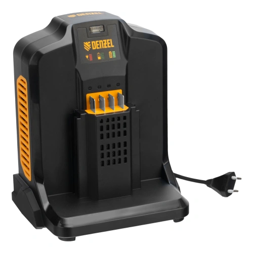 Пила цепная  аккумуляторная  бесщет., RCS 400-62, 400 мм, Li-ion, 62В Denzel купить в Москве с доставкой по всей России | ProtosMarket.ru