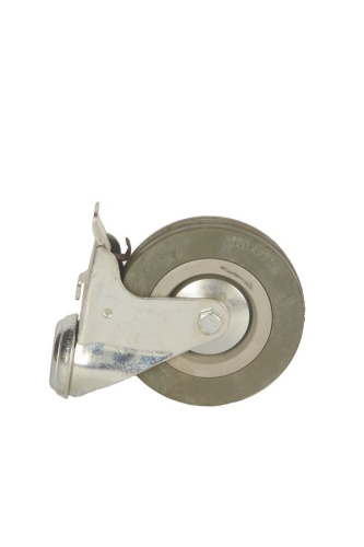 Колесо аппаратное поворотное SChgb 55 120 мм под болт с тормозом (F) купить в Москве с доставкой по всей России | ProtosMarket.ru