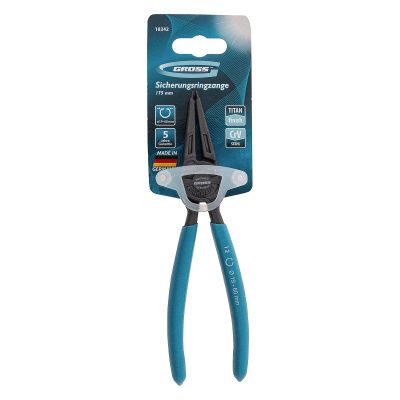 Съемник, 175 мм, для внутренних стопорных колец (19-60 мм) прямые губки (сжим) Gross купить в Москве с доставкой по всей России | ProtosMarket.ru