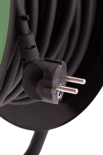 Удлинитель силовой 50 м, 16А, тип УХз16, КГ 3 x 1.5 мм, на стальной катушке, 4 розетки Сибртех купить в Москве с доставкой по всей России | ProtosMarket.ru