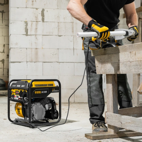 Генератор инверторный GK-5500iF, 5,5 кВт, 230 В, ручной старт DENZEL купить в Москве с доставкой по всей России | ProtosMarket.ru