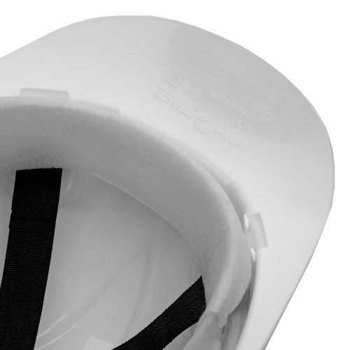 Каска защитная из ударопрочной пластмассы, белая Сибртех купить в Москве с доставкой по всей России | ProtosMarket.ru